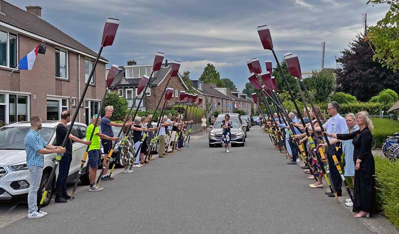 Uitvaart Heleen Kooistra roeivereniging Weesp