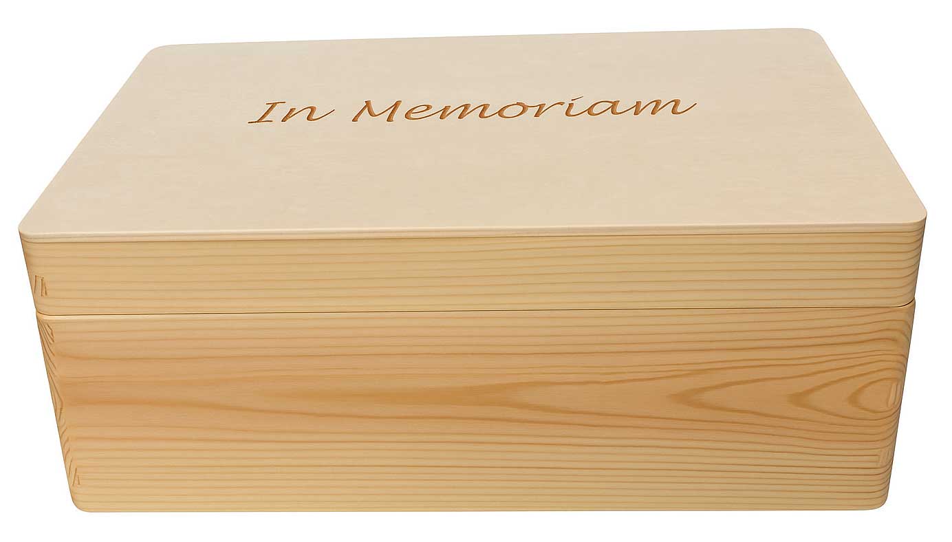 De Afscheidsbutton In Memoriam Box