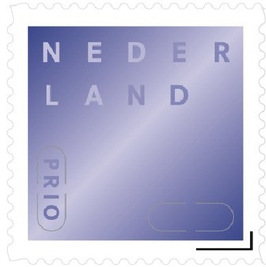 Rouwpostzegel Prio