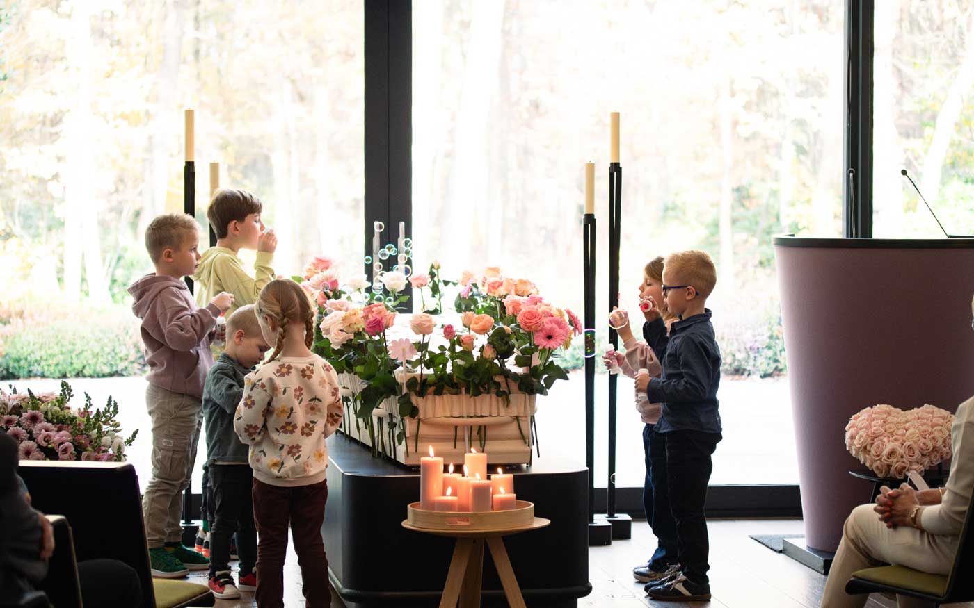 Kinderen betrekken bij de uitvaart