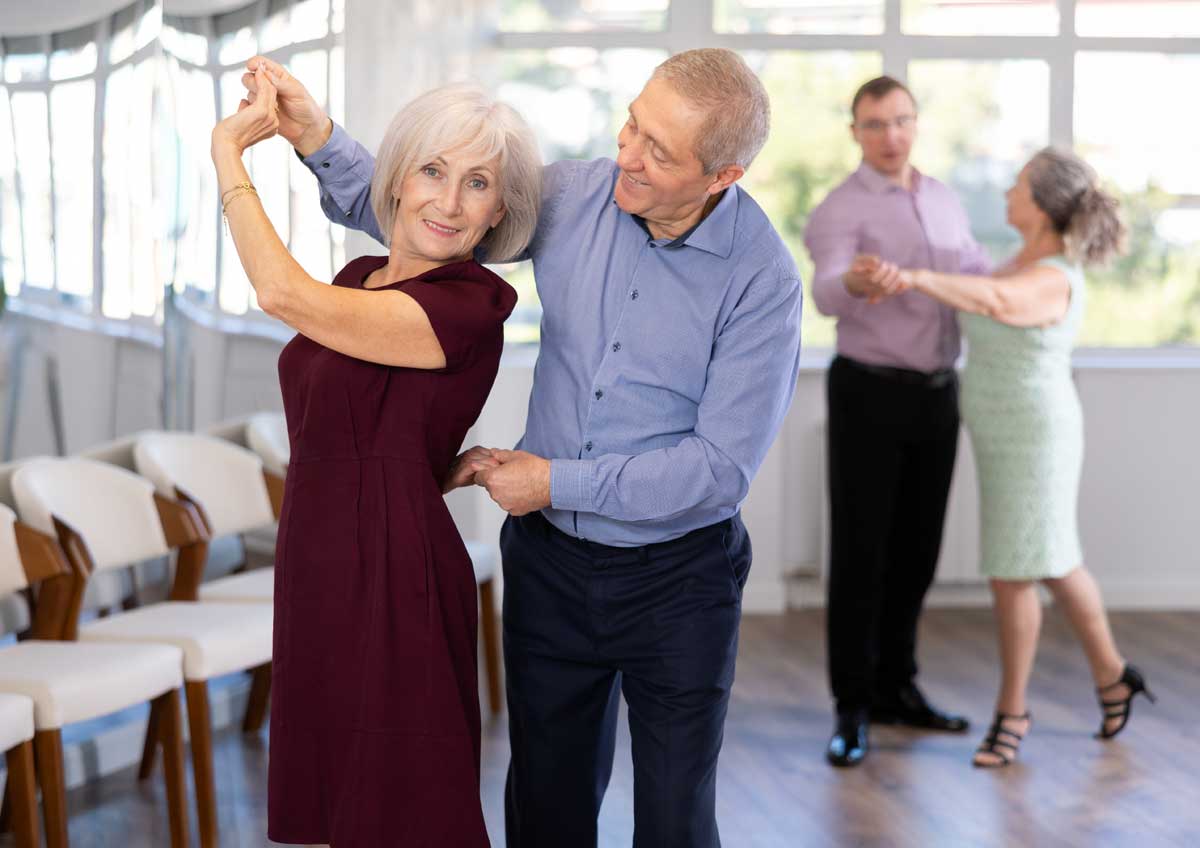 Dansen tijdens de uitvaart